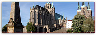 Dom und Severikirche zu Erfurt 